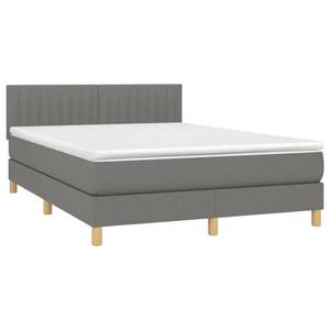 Boxspringbett 3017288-19 Dunkelgrau - Tiefe: 193 cm