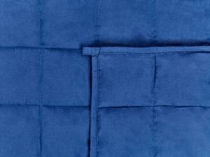 Couverture lestée NEREID Bleu - Bleu marine - 120 x 180 cm