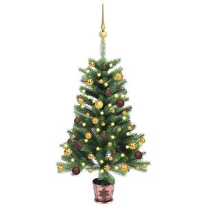 Weihnachtsbaum 3009443 Bronze - Gold - Grün - 45 x 65 x 45 cm