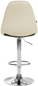 Barhocker Elmore Creme - Silber