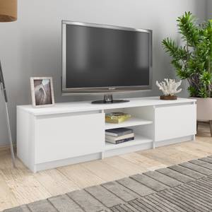 TV-Schrank 299654 Weiß - Holzwerkstoff - 40 x 36 x 140 cm