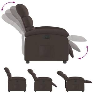 Fauteuil inclinable électrique 3032262-4 Marron foncé