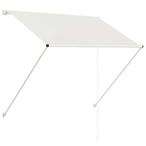 Auvent 3001277-2 Blanc crème - Largeur : 150 cm