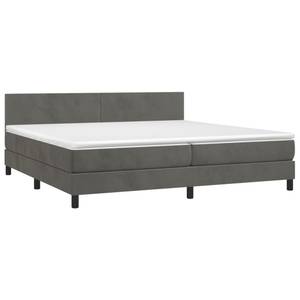 Boxspringbett 3017290-4 Dunkelgrau - Breite: 200 cm