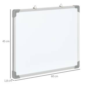 Whiteboard 911-016V00WT Weiß - Metall - 2 x 45 x 60 cm