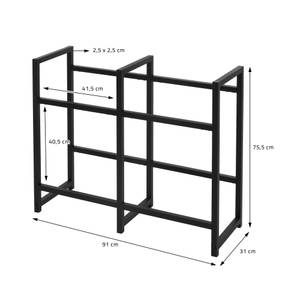 Getränkekistenregal für 4 Kisten 31 x 76 x 91 cm