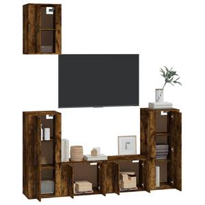 TV-Schrank 5er Set D347 Raucheiche Dekor