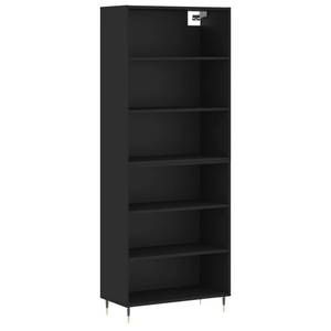 Highboard DE9360 Schwarz - Holzwerkstoff - 33 x 180 x 70 cm