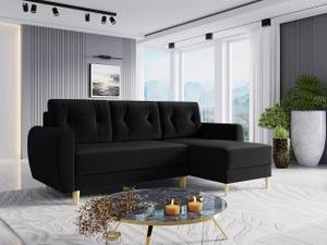 Ecksofa Palermo L Schwarz