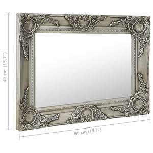 Wandspiegel im Barock-Stil 3002665-3 Silber - 40 x 50 cm