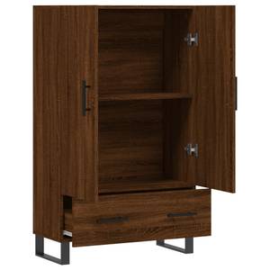 Highboard DE3572 Eiche Schwarzbraun Dekor