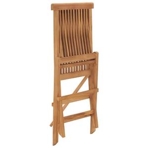 Chaise de jardin 60 x 47 cm - Bois/Imitation - En partie en bois massif