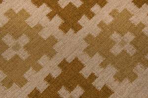 Kelim Teppich - Trendy - Erana Gold - Naturfaser - 120 x 1 x 180 cm