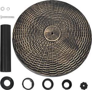 Sonnenschirmständer rund 10kg Metall - 46 x 33 x 46 cm