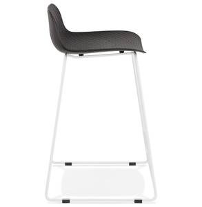 Tabouret De Bar BABYLOS Noir - Blanc