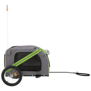 Remorque vélo pour chien 3028771-2 Vert - 69 x 74 x 134 cm