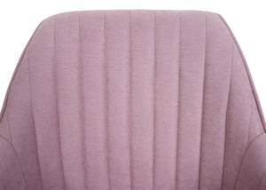 Esszimmerstuhl K27 Pink - Textil - 55 x 84 x 60 cm