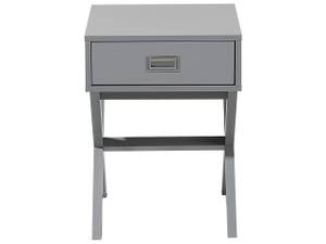 Table de chevet MONROE Gris foncé - Gris