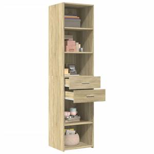 Highboard DE7564 Braun - Holzwerkstoff - 43 x 185 x 45 cm