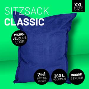 Sitzsack Blau