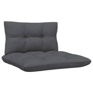 Gartensofa (2er Set) 3012376 Schwarz