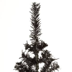 Künstlicher Weihnachtsbaum Schwarz - Kunststoff - 35 x 120 x 35 cm