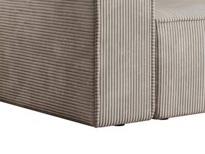 Canapé AMELIA Beige - Textile - 95 x 84 x 230 cm