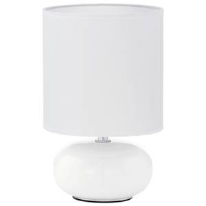Lampe de table TRONDIO Blanc - Céramique - 15 x 27 x 15 cm