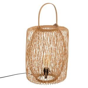 Bambuslampe SINDY Braun - Bambus - 30 x 39 x 30 cm