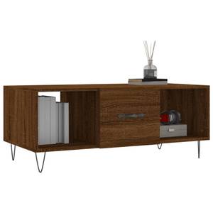 Couchtisch D706 Eiche Schwarzbraun Dekor