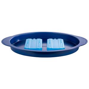 Thermo Tablett Set 9093 Blau - Kunststoff - 35 x 15 x 35 cm