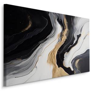 Leinwandbild Marmor Muster Abstraktion 40 x 30 x 30 cm