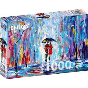 Puzzle Rainy Love Papier - 24 x 5 x 34 cm