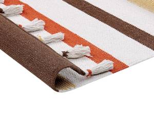 Teppich HISARLI Beige - Braun - Creme - Orange - Gelb - 160 x 160 x 230 cm