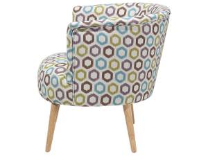 Fauteuil ODENZEN Bleu - Marron - Vert - Multicolore - Turquoise