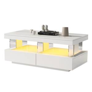 Table basse BRILLDiana Ⅲ Blanc