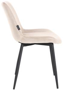 Chaise de salle à manger Victoria Blanc crème