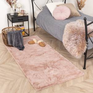 Hochflor Läufer Comfy Pink - Tiefe: 250 cm