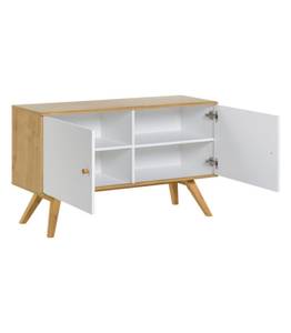 Niedriges Sideboard Nature Weiß