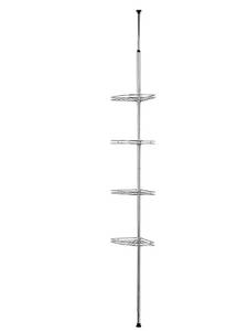 Teleskop Duschablage Silber - Metall - 20 x 56 x 20 cm