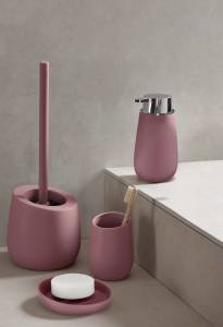 Keramikbecher für Pinsel BADI, grey Pink