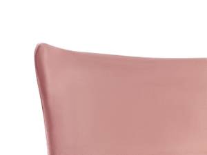 Lit double CHALEIX Doré - Pêche - Rose foncé - Largeur : 188 cm