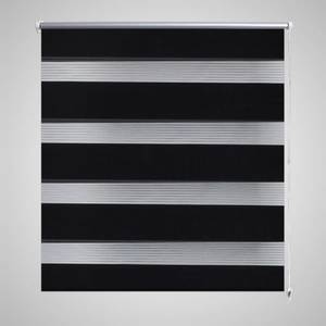 Doppelrollo 290361-3 Schwarz - 40 x 100 cm