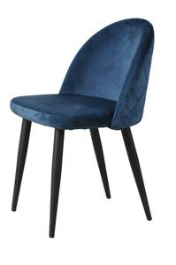 SIT&CHAIRS Stuhl, 2er-Set Schwarz - Blau