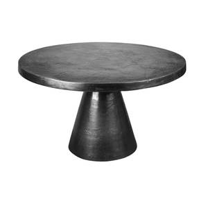 Table ronde Chloé Noir - Métal - 69 x 42 x 69 cm