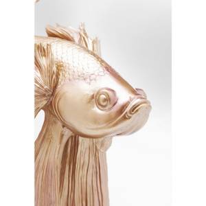 Deko Figur Betta Fish Gold - Kunststoff - 34 x 57 x 63 cm