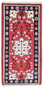 Orientteppich - Athen Rot - Naturfaser - 70 x 1 x 140 cm