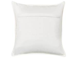 Coussin décoratif NOTELEA Beige - Blanc - Fibres naturelles - 45 x 15 x 45 cm