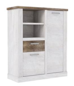 Highboard Durio 3 Braun - Holzwerkstoff - 110 x 128 x 41 cm