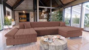 Ecksofa Alia Cord Rosé